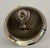 1990s Vintage 1995 Silver & Gold Christmas Wreath Bell For Sale - Image 5 of 7