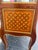 French Louis XV Style Marble Top Cabinet | Elegant Glass Door Display Chest | Vitrine For Sale In Orlando - Image 6 of 9