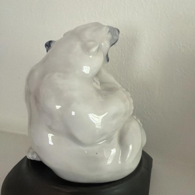 The Royal Copenhagen Fighting Polar Bears Figurine Number 2317 from Denmark is a highly sought-after decorative...