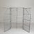 This industrial galvanized steel rack can be screwed to the wall. It is also foldable, handy for moving. It stood for...