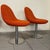 Space Age Metal and Fabric Chairs, 1970s, Set of 4 For Sale - Image 4 of 7