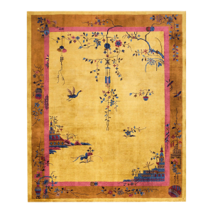 1920s Chinese Art Deco Carpet ( 8' x 9'9" - 245 x 297 cm )