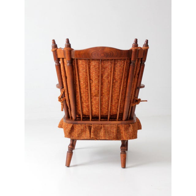 Mid Century Colonial Revival Spring Rocking Chair For Sale - Image 11 of 15