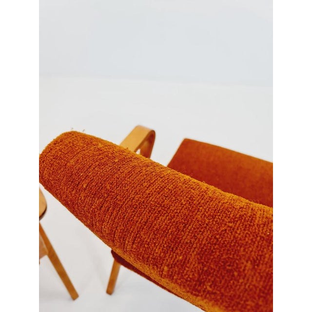 Bauhaus German Lounge Armchair by Selman Selmanagic for VEB Hellerau, 1950s, Set of 2 For Sale - Image 10 of 18