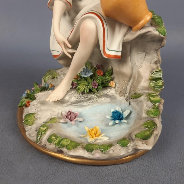 Capodimonte Biscuit Sculpture by Nico Venzo, 1970s For Sale - Image 8 of 13