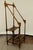 Stand Wood Library Step Stand For Sale - Image 4 of 4
