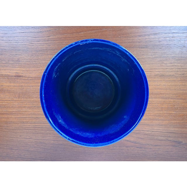 Mid-Century Modern Mid-Century West German Pottery WGP Minimalist Planter from Föhr, 1960s For Sale - Image 3 of 15