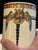 Cream Antique Art Nouveau Pottery Vase- 1916, Signed For Sale - Image 8 of 11