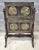 Mid 19th Century 19th Century Edwardian Mahogany Brass and Metal Double Pivoting Figural Fire Screen For Sale - Image 5 of 11