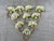 2020s White Green Floral Napkin Ring - Set of 10 For Sale - Image 5 of 16