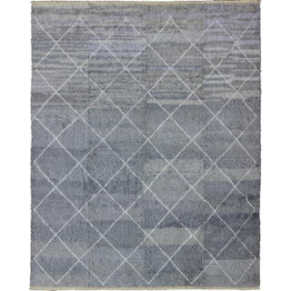 Modern Tulu-Moroccan Rug With All-Over Lattice Design For Sale