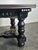 Breton Extendable Table in Carved Oak with Parquet Top For Sale - Image 3 of 14