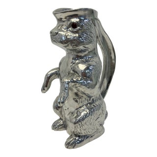 Arthur Court Bunny Rabbit Pitcher, 1970s For Sale