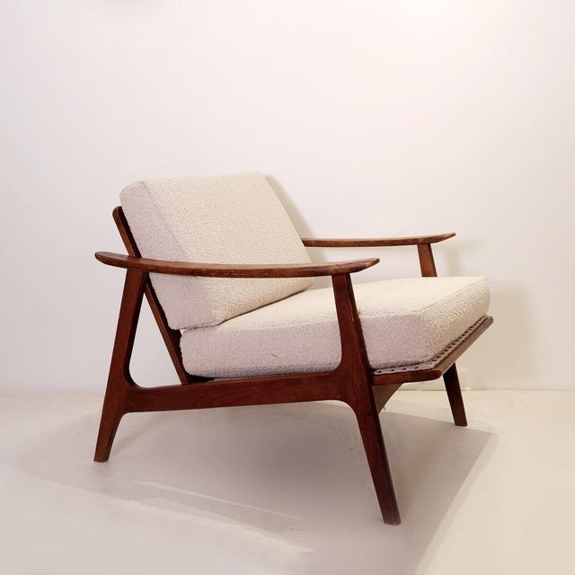 Mid-Century Scandinavian Teak Armchair, 1960s For Sale - Image 12 of 12