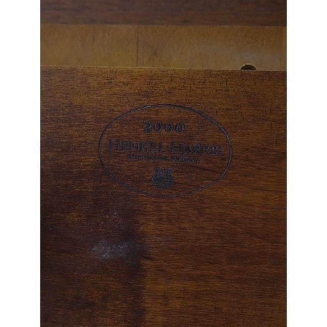 Henkel Harris Model 2276 Mahogany Dining Room Table For Sale - Image 17 of 18