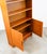 1960s Mid Century Danish Modern Credenza Bookshelf Cabinet Teak Shelves Cabinet Doors For Sale - Image 12 of 12