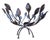 Mid 20th Century Vintage Brutalist Hand Forged Metal Leaf Centerpiece Bowl Sculpture For Sale - Image 5 of 11