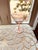 1940s Vintage Blush Pink Depression Sherbet or Champagne Glasses- Set of 4 For Sale - Image 5 of 5