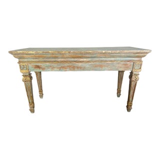 French Provincial Painted Console-Pair Is Available For Sale