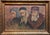 Rare Russian Judaica Oil Painting Jewish Pogrom Refugees Signed in Cyrillic, c.1910 For Sale - Image 4 of 4