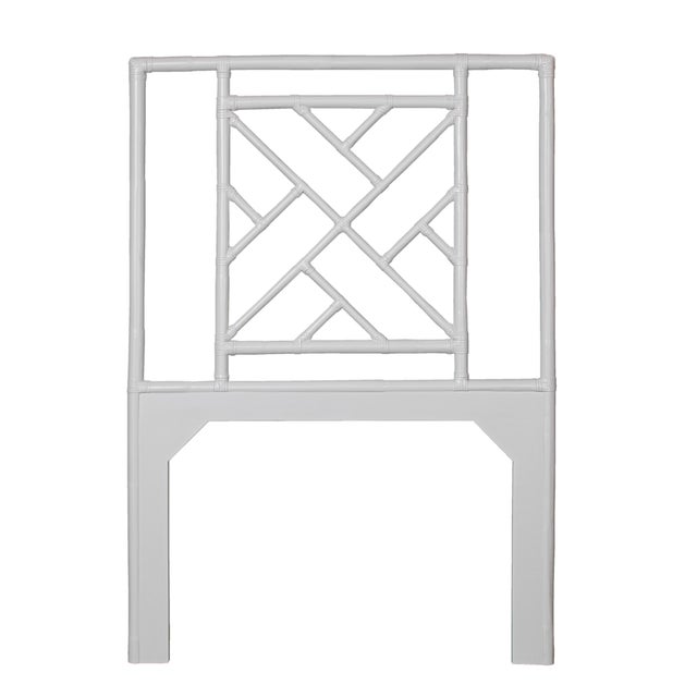 Modern David Francis Alden Chippendale Twin Headboards (Set of 2) For Sale - Image 3 of 3