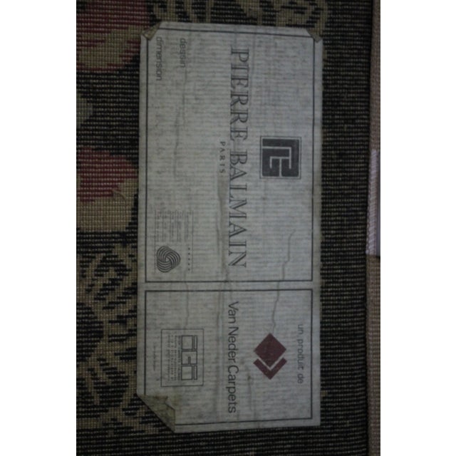 Rug by Pierre Balmain for Van Neder Rugs, 1980s For Sale - Image 3 of 5