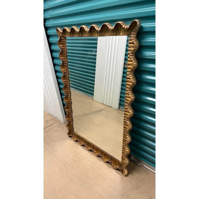 This is an elegant and versatile solid wood mirror. I would guess Circa 1950s/60s. This can be used as a vertical or...