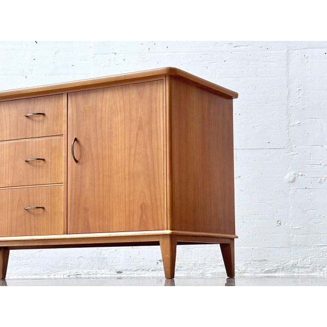 Mid-Century Modern Sideboard in Teak, 1950s For Sale - Image 13 of 17