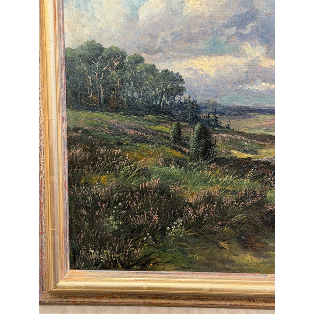 Oil on Canvas 'Meadow' Landscape For Sale In Nashville - Image 6 of 8
