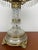 Vintage French Style Crystal Table Lamp in Brass For Sale - Image 13 of 16