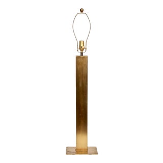 1970s George Kovacs Brass "Skyscraper" Lamp For Sale