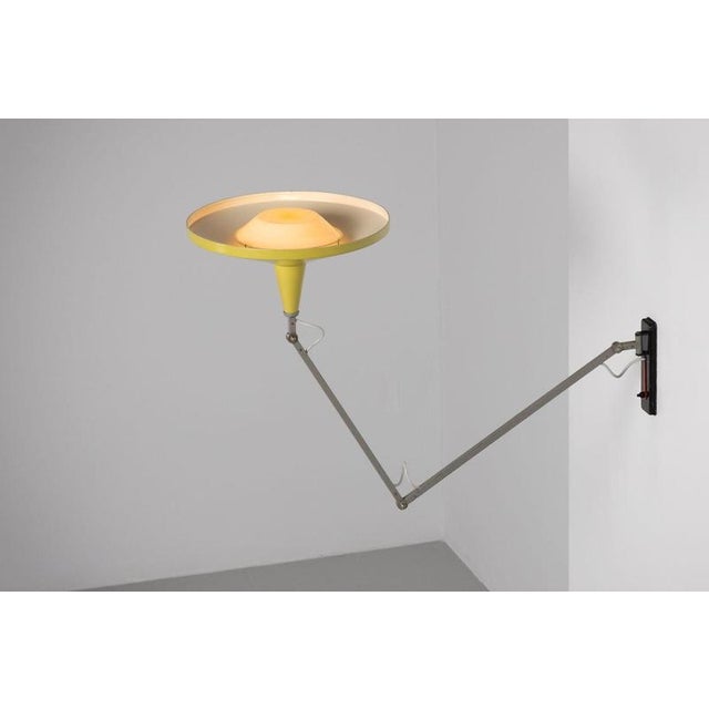 4050 Panama Wall Lamp by Wim Rietveld for Gispen, 1955 For Sale - Image 10 of 18