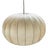 Mid-Century Modern Cocoon Pendant Lamp by Friedel Wauer for Goldkant Leuchten, 1960s For Sale