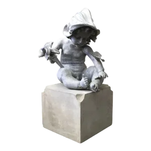 Cherub Garden Ornament Statue