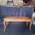 French Provincial Cherry Farmhouse Harvest Dining Table With Bread Board For Sale - Image 4 of 12