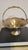Vintage Small Brass Basket With Swivel Handle For Sale - Image 9 of 10