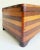 Large Antique Folk Art Wood Box For Sale - Image 4 of 8