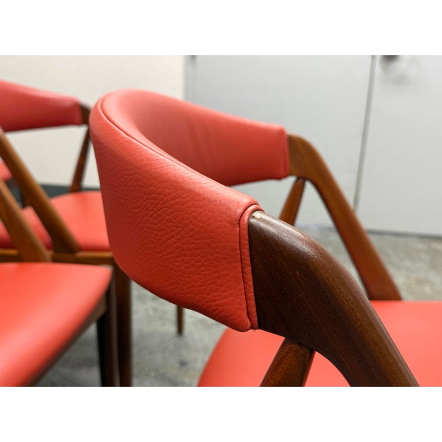 Mid 20th Century Kai Kristiansen for Mobler Dining Chairs, Set of Eight For Sale - Image 9 of 12