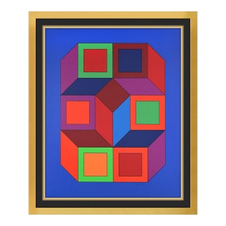 Mid 20th Century XICO 4, Victor Vasarely For Sale