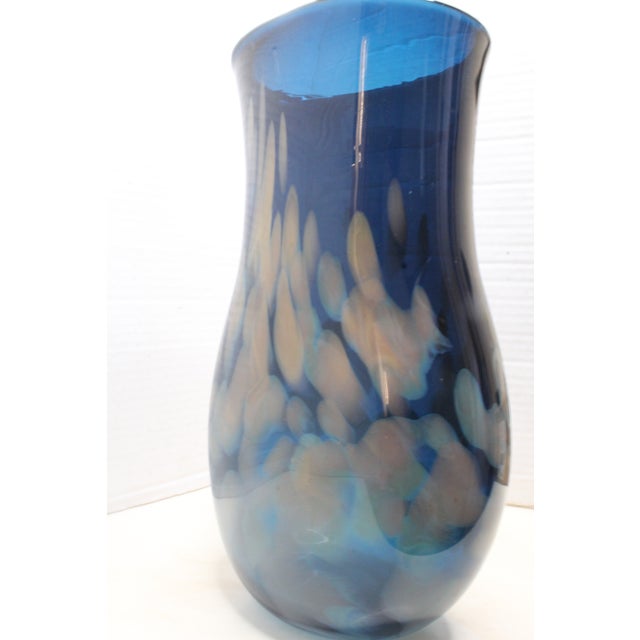2008 Signed Dale Chihuly "Persian Nights” Art Glass Vase Studio Edition For Sale - Image 11 of 17