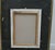 1980s Small Gold Gilt Carved Framed Religious Woman Bust Oil Painting For Sale - Image 11 of 11