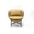 Calice armchair 4-leg base by patrick norguet. Materials: upholstery: fabric may be available separately in leather...
