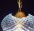 1980s 1980s Murano Glass Pendant Lights, Blue & Transparent - Set of 5 For Sale - Image 5 of 11