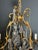 1900s Louis XV style crystal and bronze chandelier For Sale - Image 6 of 12