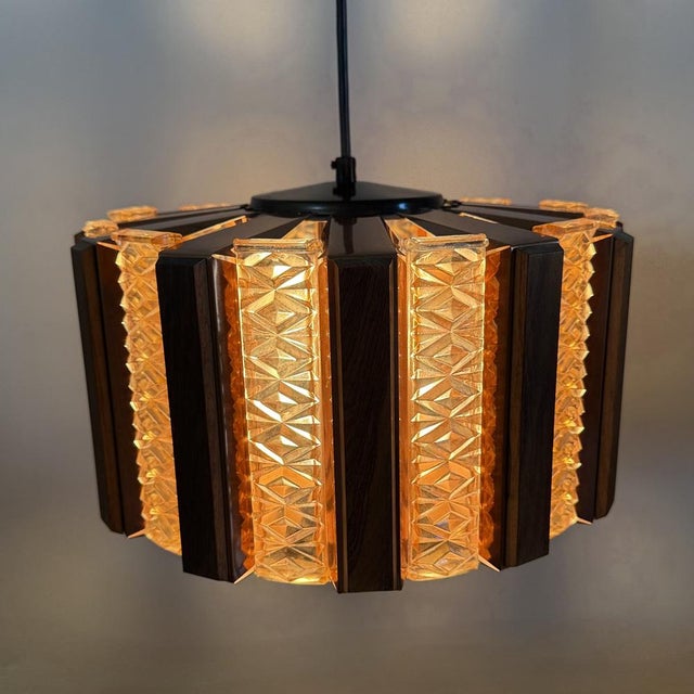 Danish Pendant Lamp by Werner Schou for Coronell Elektro, 1960s For Sale - Image 17 of 18