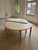 Brown Round Dining Table in White Beech by Rud Thygesen & Johnny Sørensen for Magnus Olesen For Sale - Image 8 of 11