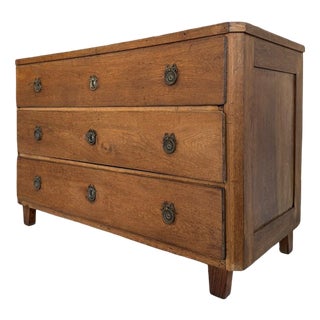 Biedermeier Chest of Drawers in Pine For Sale