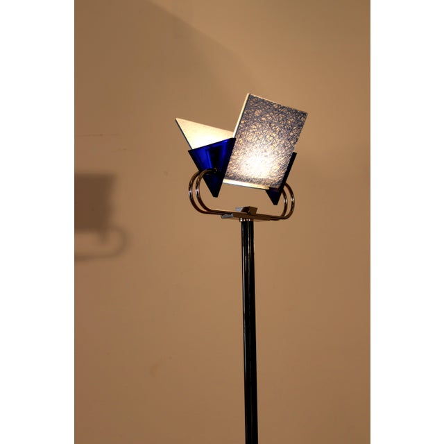 Mid-Century Modern Vintage Triana Floor Lamp by Perry King & Santiago Miranda for Arteluce, 1985 For Sale - Image 3 of 17