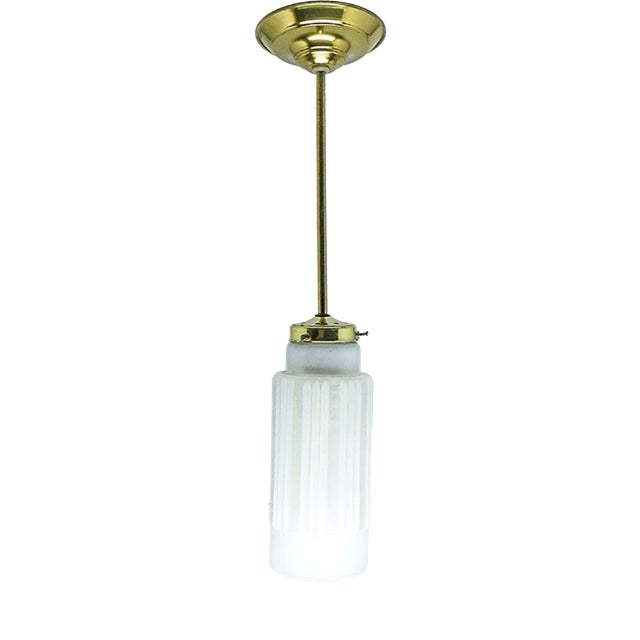 Mid-Century Pendant Lamp from Polam, 1950s For Sale