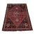 Red Qashqai Tribal Hand-Knotted Wool Rug - 6'6" X 8'1" For Sale